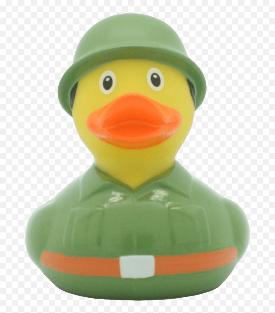 Soldier Rubber Duck Transparent Png - Rubber Duck Soldier Emoji,Rubber Duck Transparent