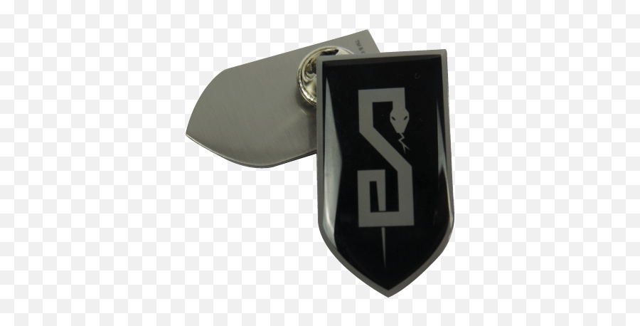 Dark Slytherin Pin Badge - Solid Emoji,Slytherin Png