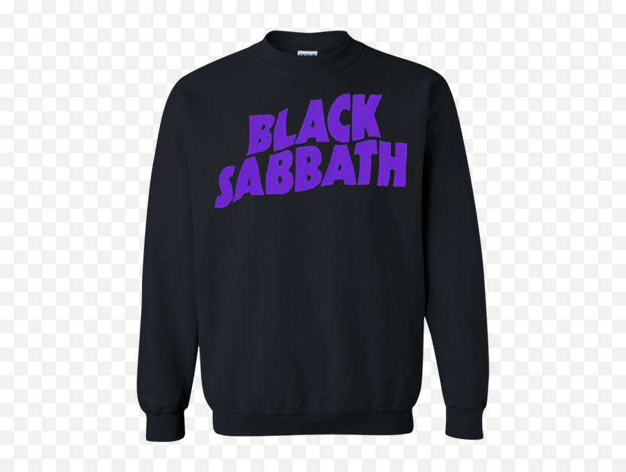 Download Hd Black Sabbath Logo Crewneck - Black Sabbath Emoji,Black Sabbath Logo