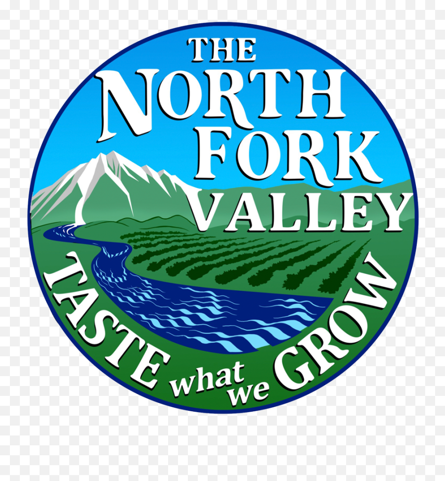 North Fork Valley Gets Its Own Brand - Poster Emoji,Fork Logo
