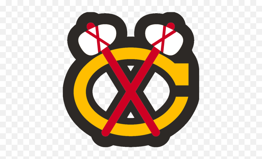 Chicago Blackhawks Logo History - Blackhawks Logos Emoji,Red Logo