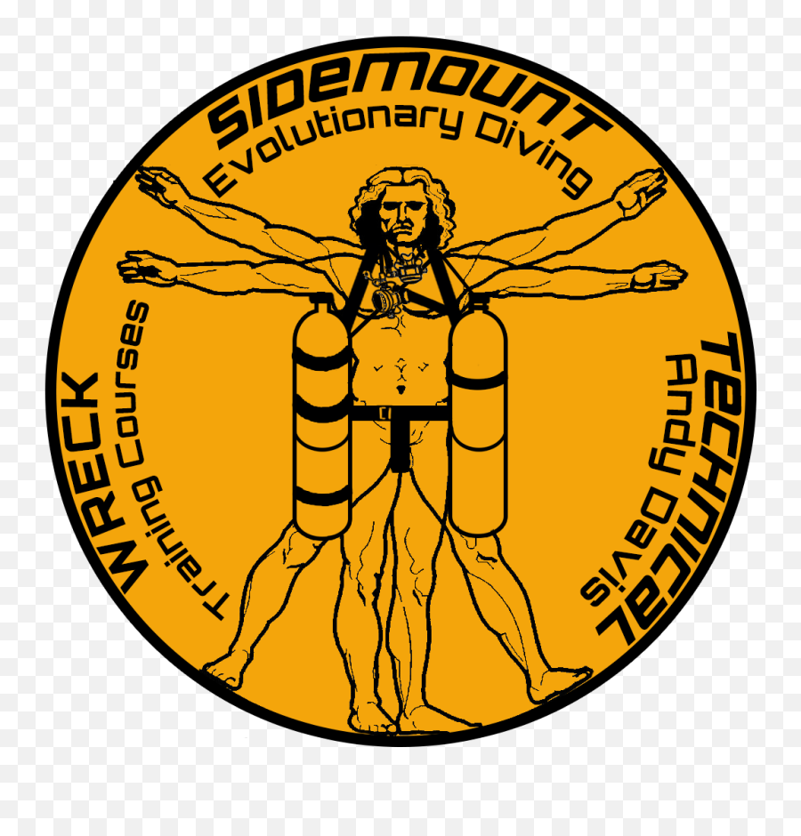 Sidemount Technical Wreck Andy Davis Technical Diving Emoji,Diving Logo