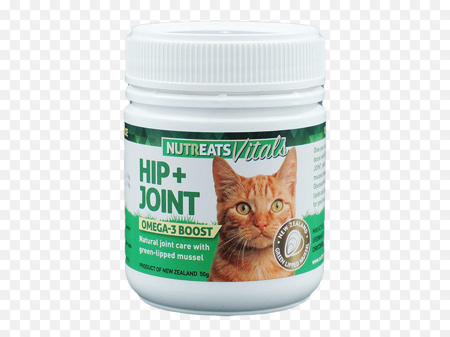 Green Lipped Mussel Powder For Cats Hips And Joints - Cat Treat Emoji,Cat Png