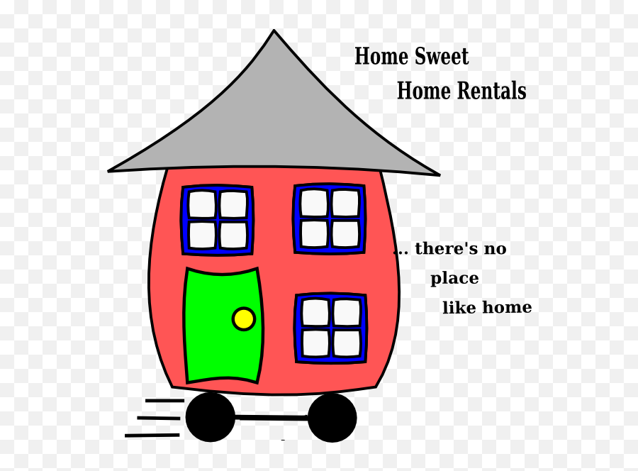 Home Sweet Home Clip Art At Clkercom - Vector Clip Art Emoji,Open House Clipart