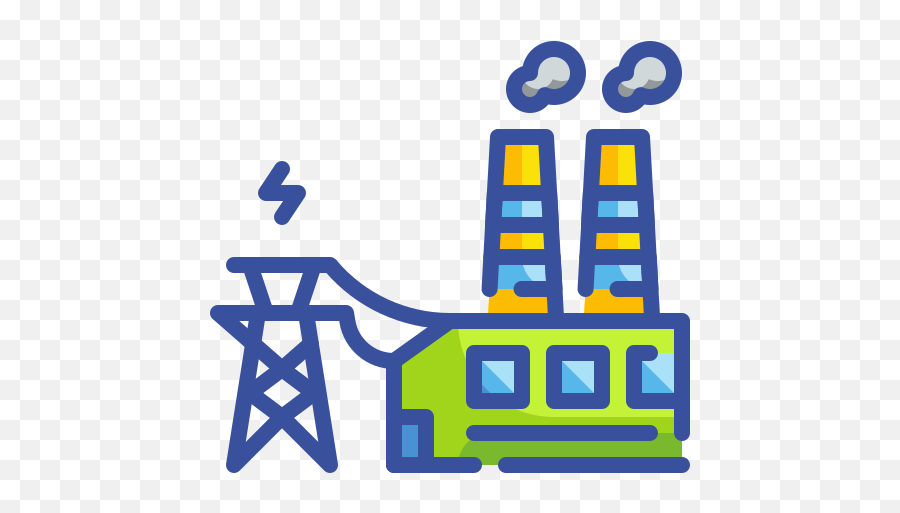 Power Plant - Free Industry Icons Emoji,Plant Icon Png