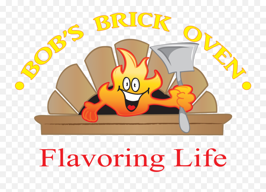 Bobu0027s Brick Oven Emoji,Cartoon Pizza Logo