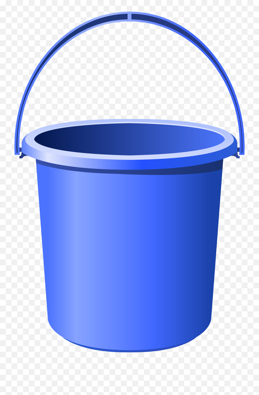 Blue Bucket Png Clip Art Image Emoji,Blue Clipart