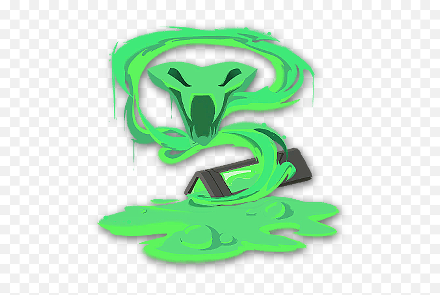 Deadly Venom Valorant Spray - Viper Graffiti Valorant Emoji,Venom Png