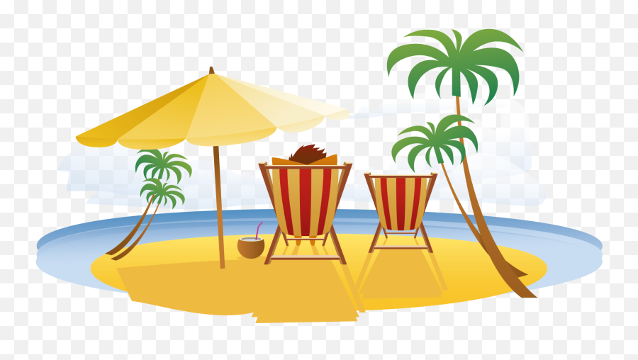 Beach Vacation Seaside Resort Travel - Vacation Png Emoji,Vacation Clipart