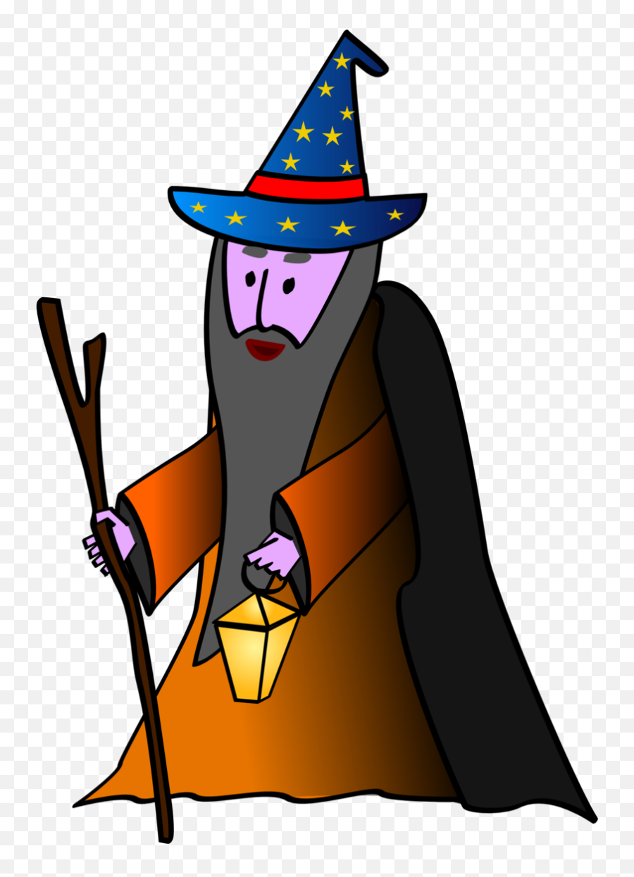 Old Wizard Clip Art At Clker - Old Wizard Clipart Emoji,Wizard Clipart