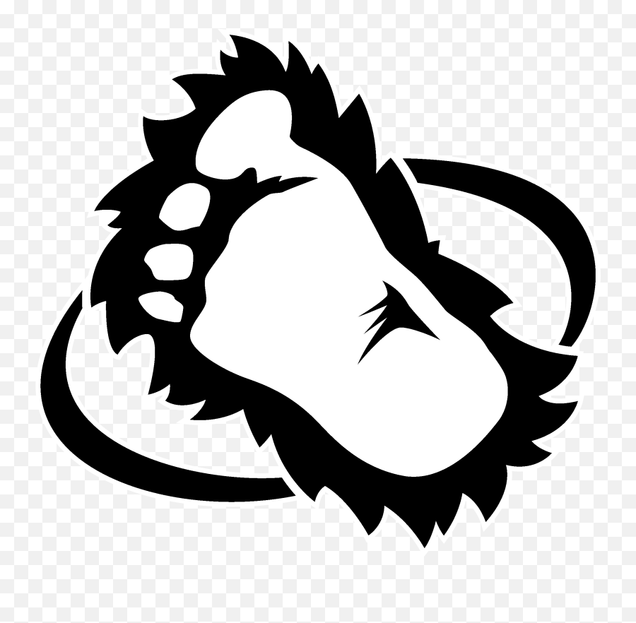 Bigfoot Decal Sticker Logo Clip Art - Colorado Avalanche Emoji,Bigfoot Clipart