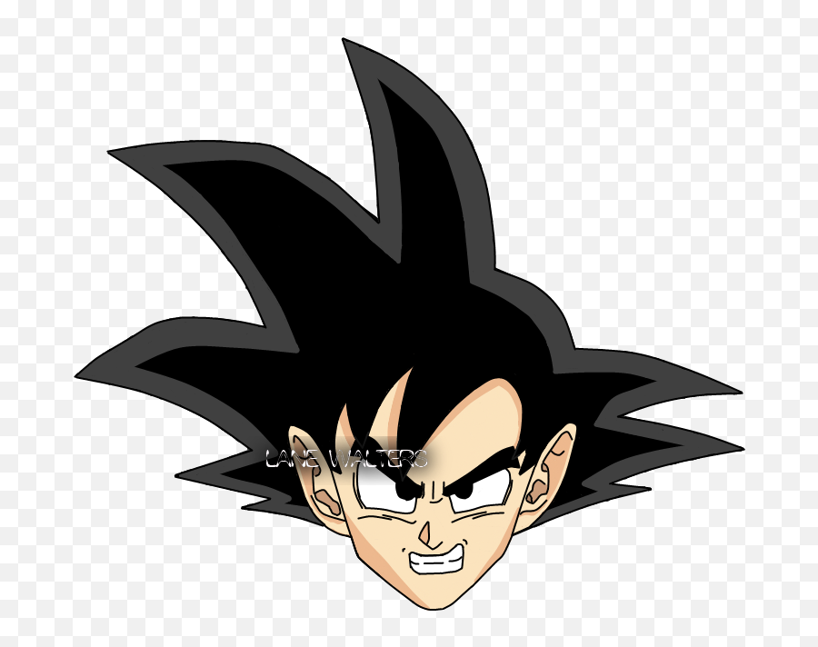 Download Goku Head Png - Goku Head Transparent Png Image Head Emoji,Goku Transparent