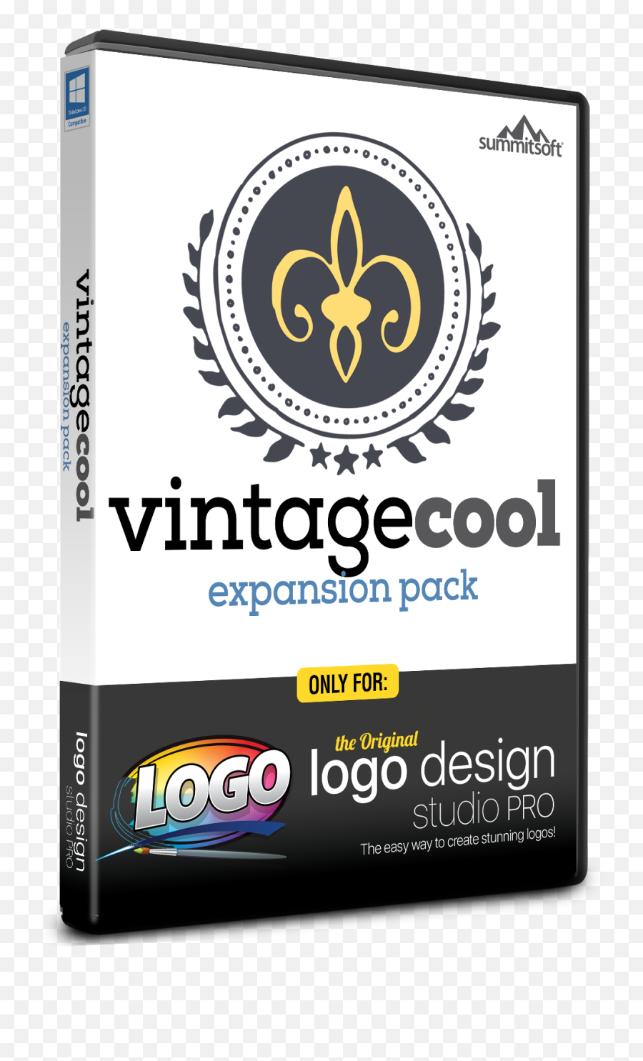 Vintage Cool Premium Content Pack - Product Label Emoji,Cool Text Logo