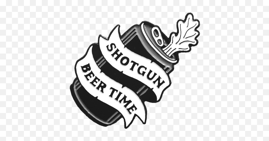 Shotgun - Shotgun A Beer Illustration Transparent Png Shotgun Beer Clipart Emoji,Shotgun Transparent