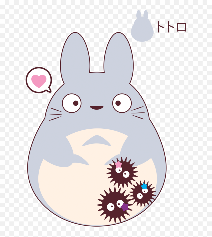 Totoro - My Neighbor Totoro Sticker Emoji,Totoro Png
