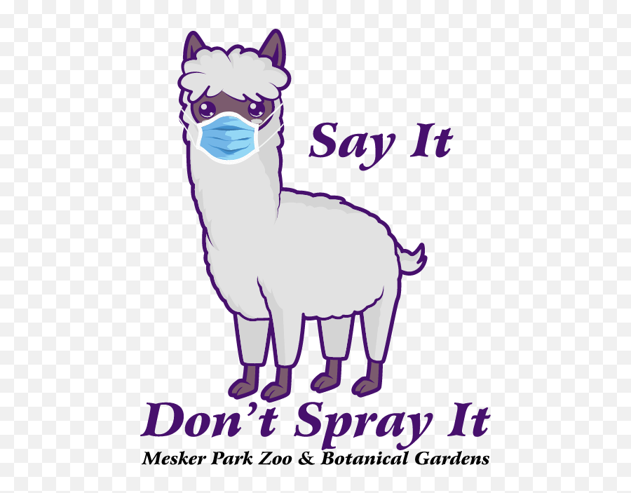 Say It Donu0027t Spray It - Unisex Jersey Short Sleeve Tee Frontier Post Emoji,Alpaca Clipart