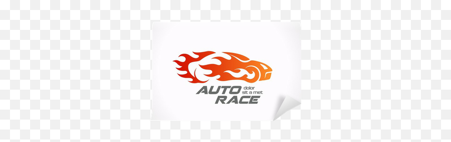 Sport Car Speed Race Logo Vector Design Template Wall Mural U2022 Pixers - We Live To Change Fire Logos For Cars Emoji,Race Cars Logo