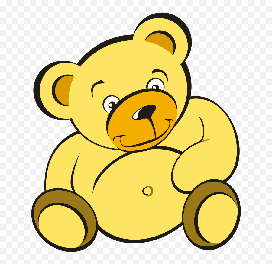 Openclipart - Clipping Culture Yellow Teddy Bear Clipart Png Emoji,Play Time Clipart