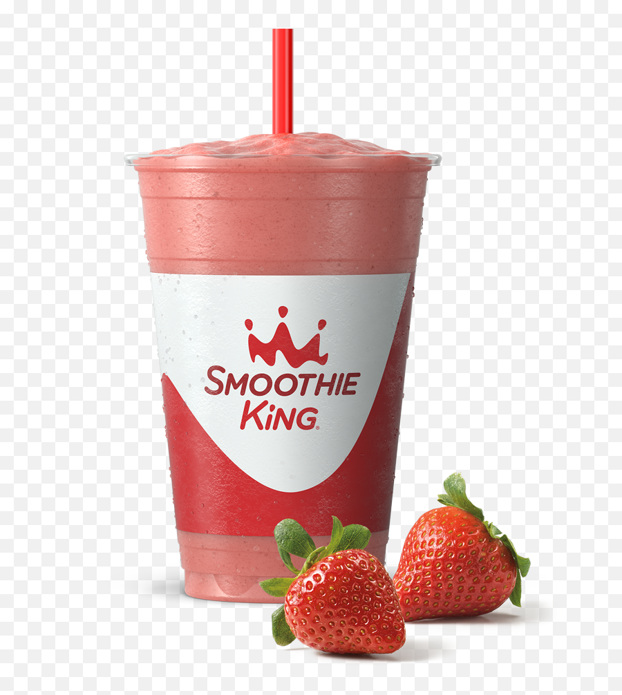 The Shredder Strawberry Smoothie Smoothie King - Keto Smoothie King Emoji,Strawberries Png