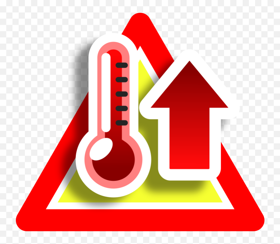 Openclipart - High Temperature Icon Png Emoji,Temperature Clipart