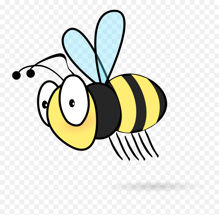 Clip Transparent Bumblebee Clipart Mean - Animals That Fly Clip Art Emoji,Bumblebee Clipart