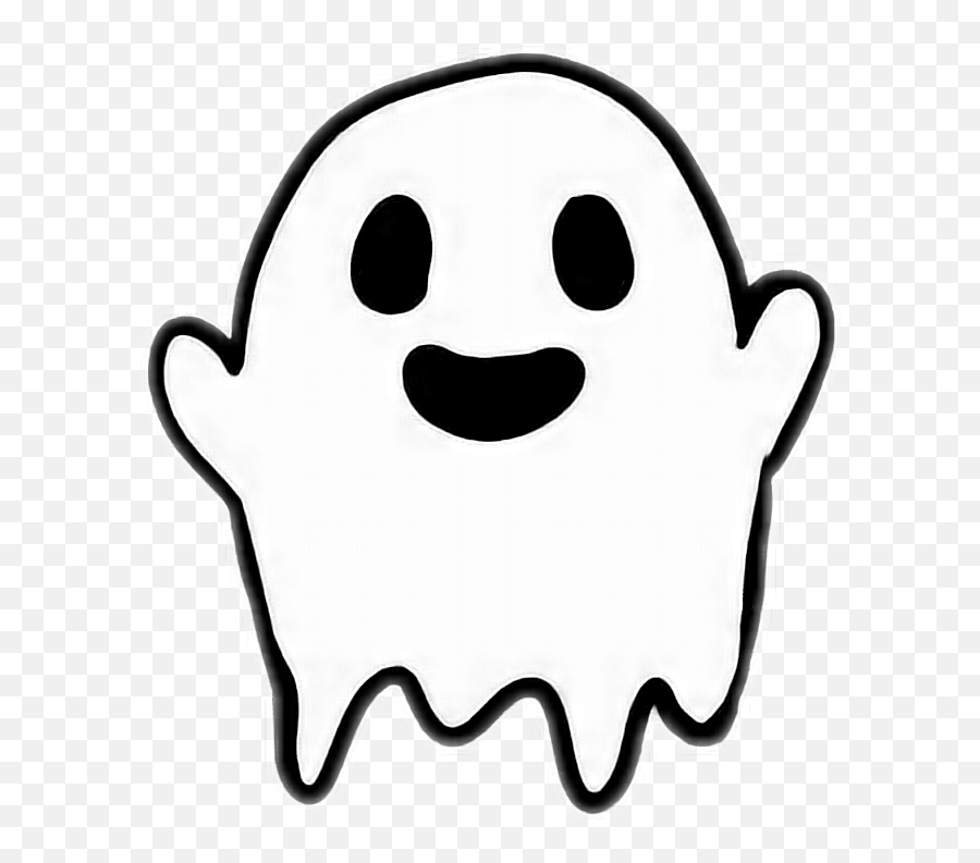 Ghost Cute Boo Cuttieghost Ghosts - Clipart Ghost Emoji,Ghost Clipart