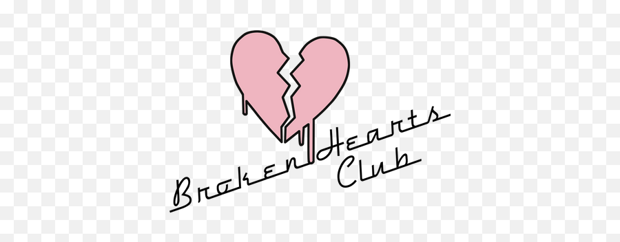 Contact Emoji,Broken Heart Logo