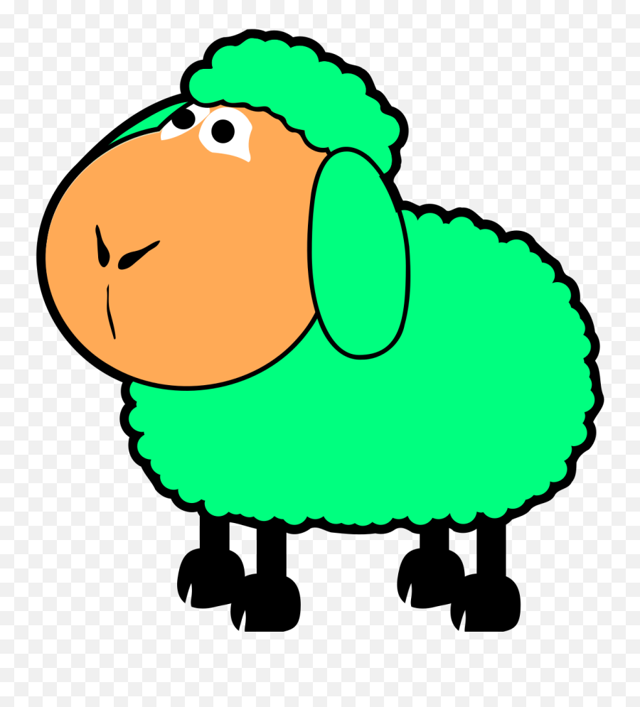 Greenblue Sheep Svg Vector Greenblue Sheep Clip Art - Svg Emoji,Lambs Clipart