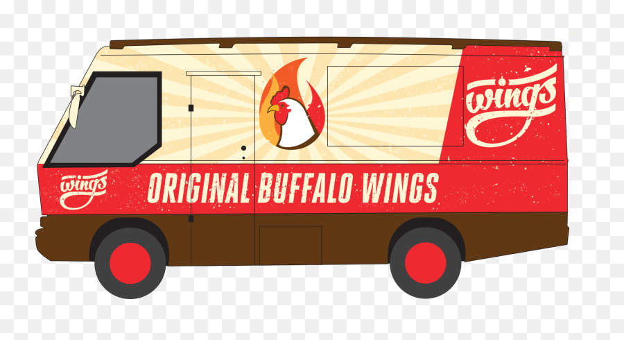Food Truck Side 35 Images Wings Food Truck Side View On Emoji,Taco Truck Clipart