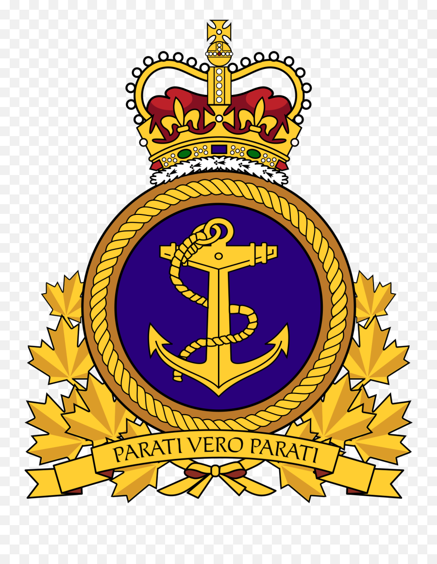 Royal Canadian Navy - Badge Royal Canadian Navy Emoji,Navy Logo