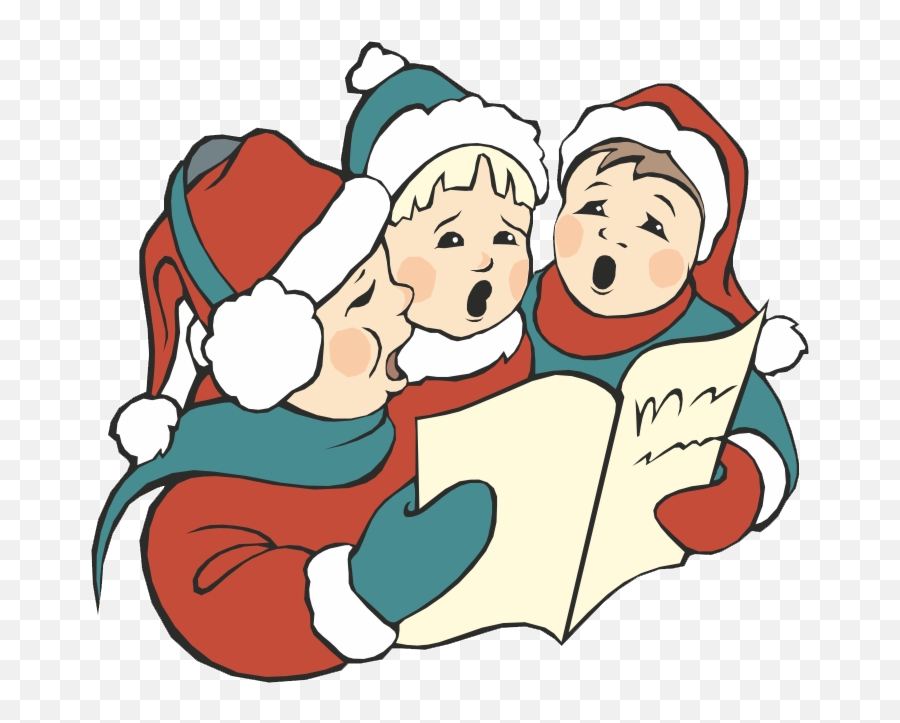 Choir Clipart Holiday Choir Holiday Transparent Free For - Carol Singers Clipart Emoji,Choir Clipart