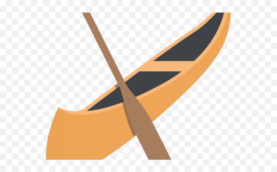Canoe Clipart Canoa - Canoe Clipart Transparent Emoji,Canoe Clipart