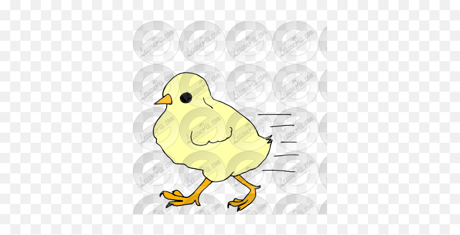 Quick Chick Picture For Classroom Therapy Use - Great Chicken Emoji,Chick Clipart