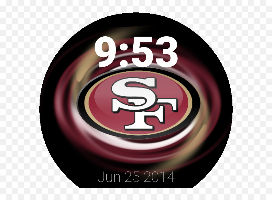Sports - San Francisco 49ers Forever Faithful Emoji,49ers Logo