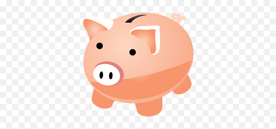 Piggy Bank Illustration Transparent Png - Clipart Emoji,Piggy Bank Clipart