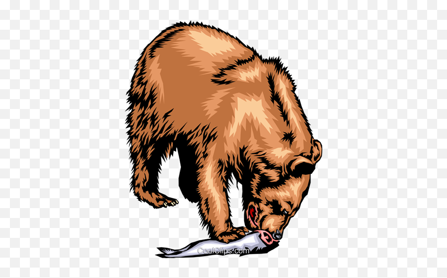 A Salmon - Bear Eating Png Emoji,Salmon Clipart