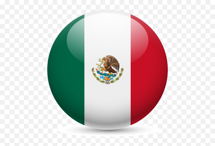 Flag Of Mexico National Flag - Mexico Circle Flag Png Emoji,Mexico Flag Png