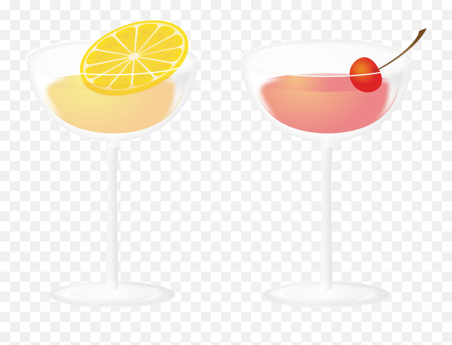 Cocktail Drink Clipart - Martini Glass Emoji,Drinks Clipart