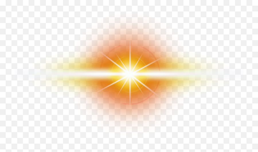 Yellow Lens Flare - Color Gradient Emoji,Lens Flare Png Red