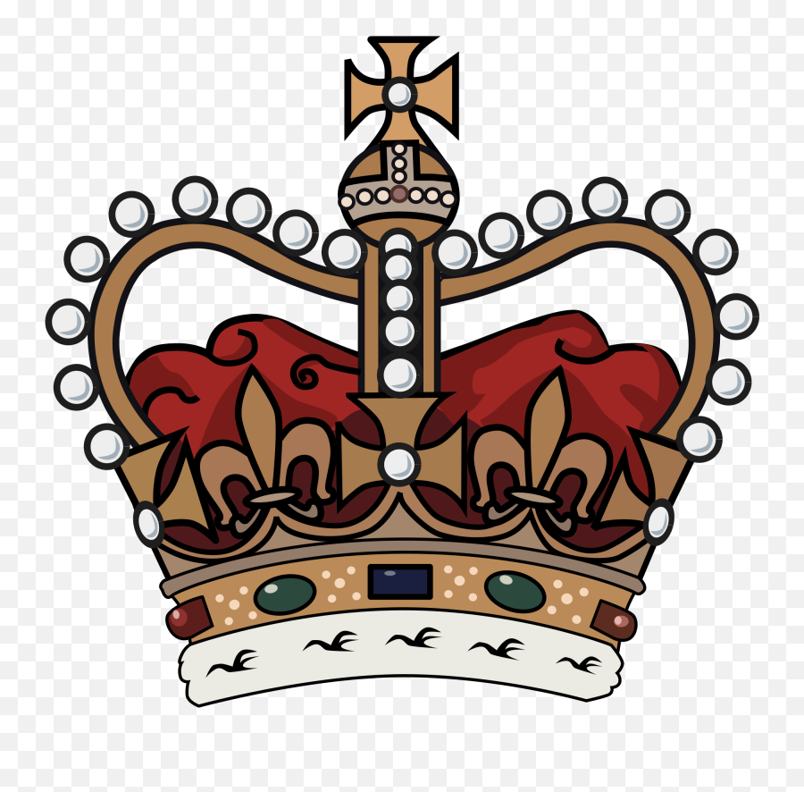Crown Vector Clipart - St Edwardu0027s Crown Clipart British Army Crown Logo Emoji,Crown Clipart