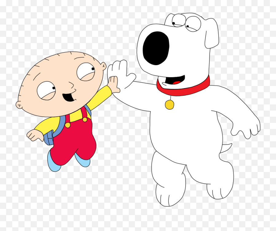 Brian Griffin And Stewie Transparent Cartoon - Jingfm Stewie And Brian Emoji,Peter Griffin Face Transparent