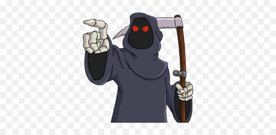 Grim Reaper Simpsons Wiki Fandom - Grim Reaper Homer Simpson Emoji,Grim Reaper Png