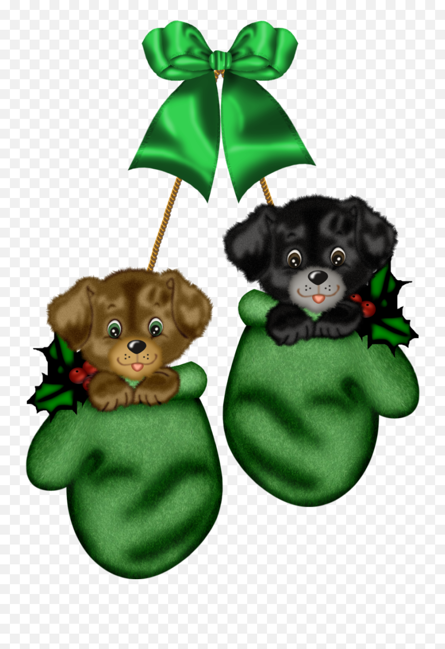 Mis Laminas Para Decoupage Christmas Animals Dog - Christmas Day Emoji,Christmas Dog Clipart