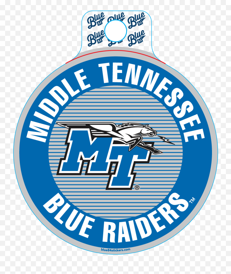 Middle Tennessee Blue Raiders Sonogram - Emblem Emoji,Mtsu Logo