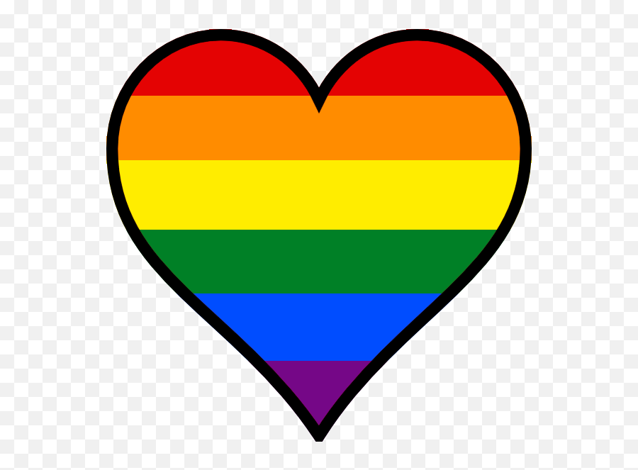 Heart Gay Pride - Rainbow Heart Pixel Art Emoji,Gay Pride Flag Png