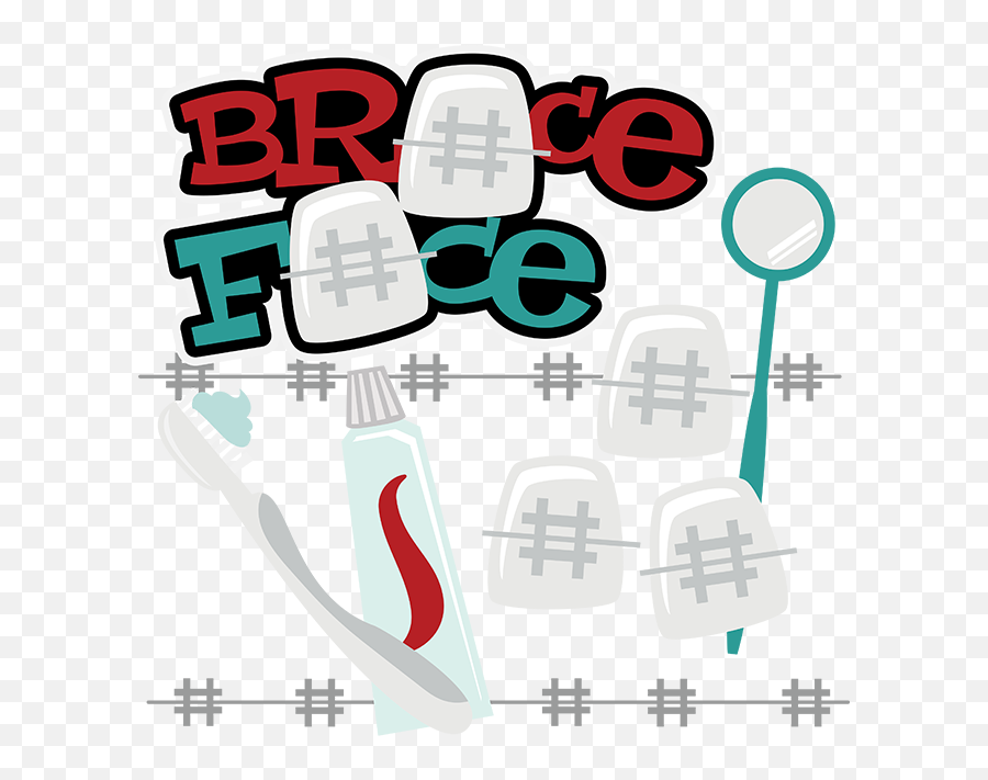 Free Braces Cliparts Png Images - Braces Svg Free Emoji,Braces Clipart