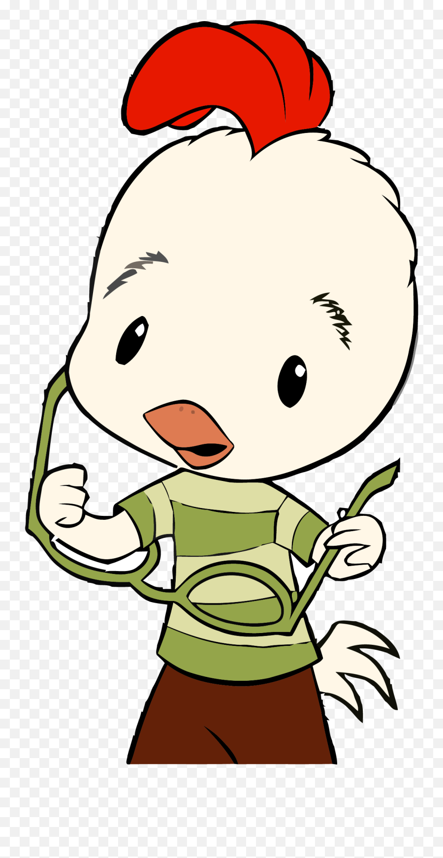 Without Glasses Transparent Png - Chicken Little Without Glasses Emoji,Chicken Little Png