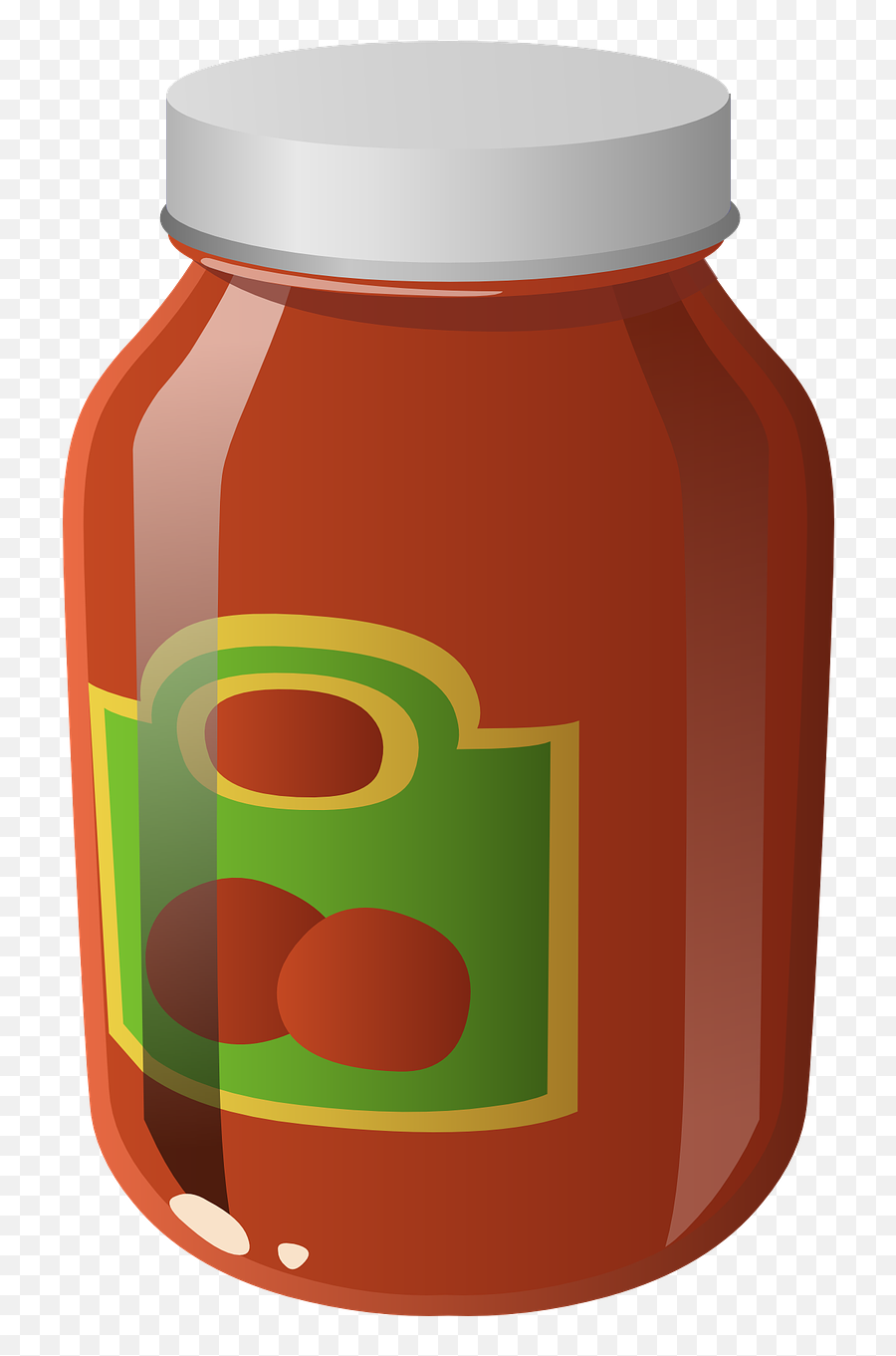 Sauce Jar Food Glass Tomato Red Emoji,Sauce Clipart
