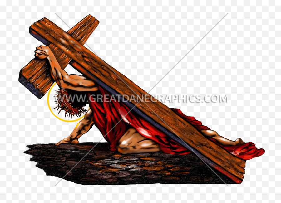 Jesus Carrying The Cross Emoji,Jesus Cross Png