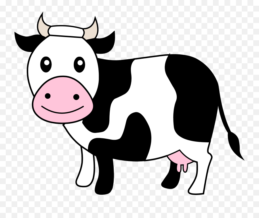 Free Cow Images Free Download Free - Transparent Cow Clipart Emoji,Cow Clipart